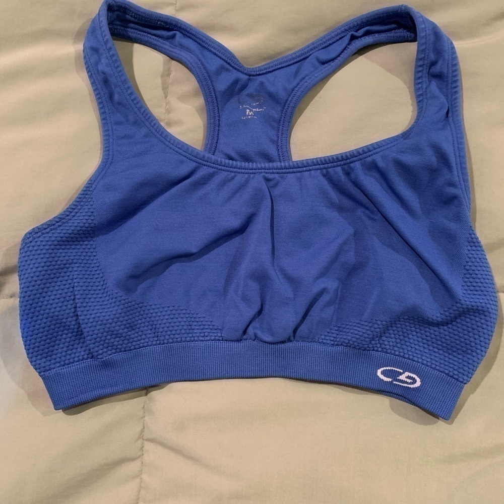 Champion Sport Bra. Blue Size M.​​​​​​​​​​​​​​​​​​​